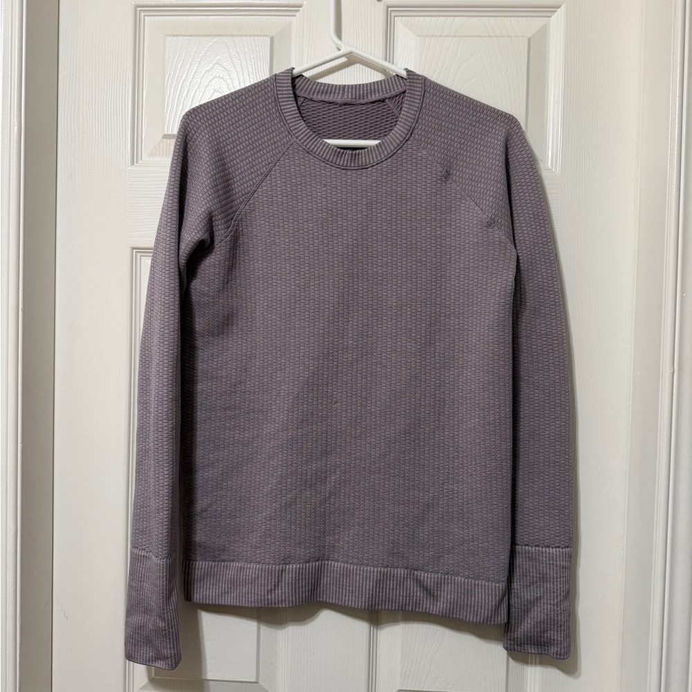 Lululemon Athletica rest less pullover long sleeve size 10 euc